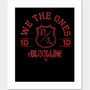 The Bloodline We The Ones 1d Crest Shield Posters and Art